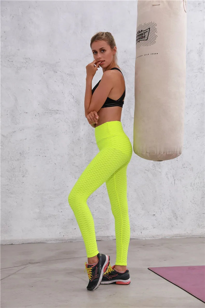 Legging Push Up Feminina – Cintura Alta, Scrunch e Efeito Bumbum