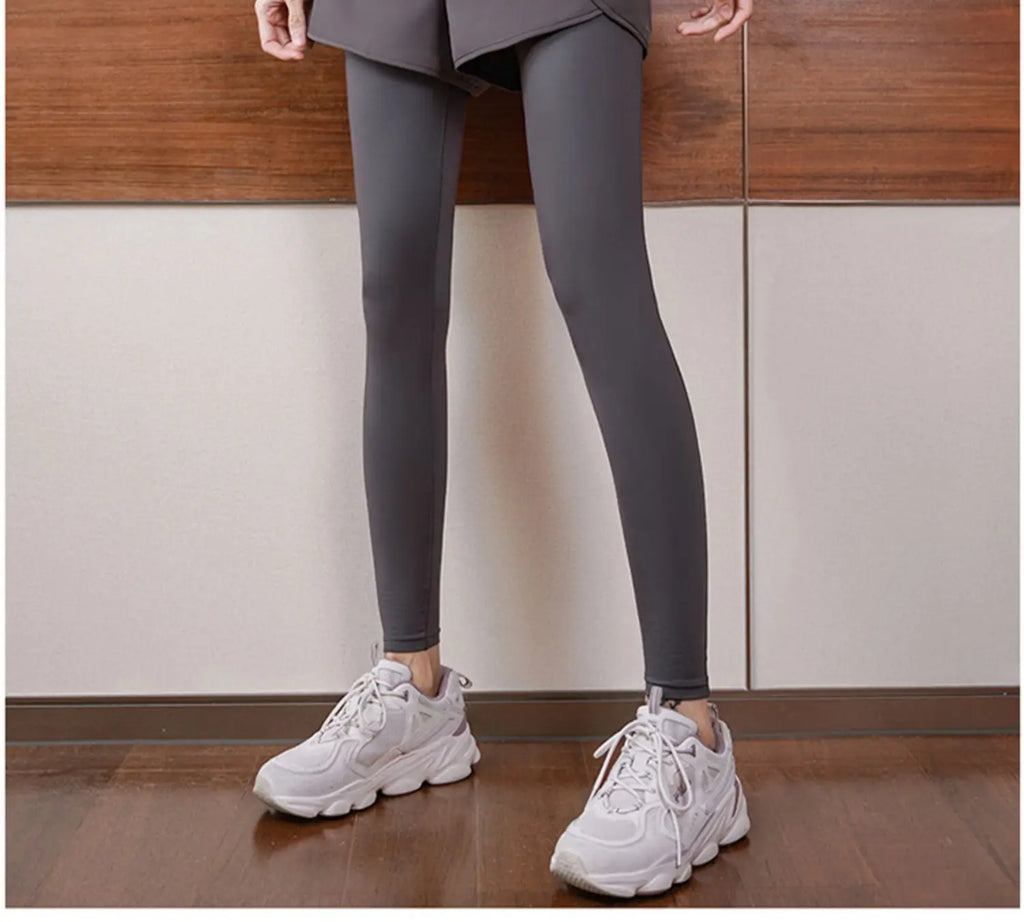Women Running Leggings With Pocket Elastic Waistband Workout Yoga Pants Training Biker Gym Sports Pants Fitness Gym Sportswear